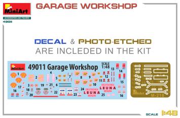 MiniArt 49011 Garage Workshop