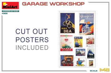 MiniArt 49011 Garage Workshop