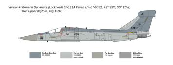 Italeri 1235 General Dynamics EF-111A Raven