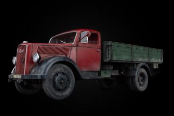 MiniArt 35442 German 3t Cargo Truck 3,6-36S. Pritsche-Normal-Type. Military Service