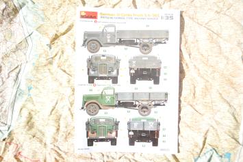 MiniArt 35442 German 3t Cargo Truck 3,6-36S. Pritsche-Normal-Type. Military Service