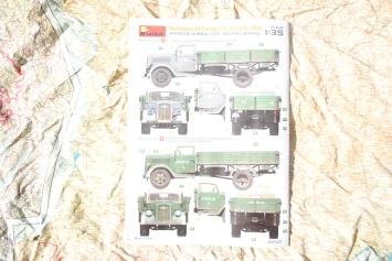 MiniArt 35442 German 3t Cargo Truck 3,6-36S. Pritsche-Normal-Type. Military Service