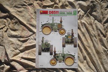 MiniArt 24005 German Industrial Tractor D8511 Mod. 1936