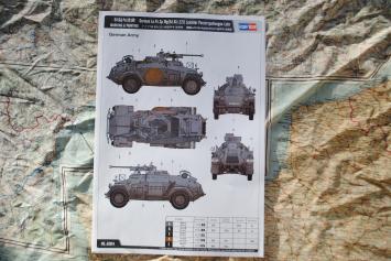 HobbyBoss 83814 German Le.Pz.Sp.Wg. (Sd.Kfz. 221) Leichter Panzerspähwagen (late)