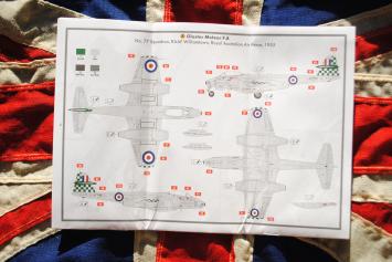 Airfix A04067 Gloster Meteor F.8/FR.9