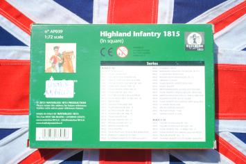 Waterloo 1815 AP039 Highland Infantry (in Square) 1815 Napoleonic Wars