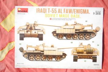 MiniArt 37095 Iraqi T-55 Al Faw/Enigma Soviet Made Base