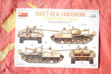 MiniArt 37095 Iraqi T-55 Al Faw/Enigma Soviet Made Base