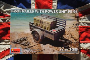 MiniArt 35426 K-52 Trailer with Power Unit PE-95