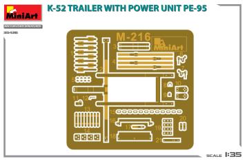 MiniArt 35426 K-52 Trailer with Power Unit PE-95