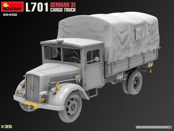 MiniArt 35450 L701 German 3t Cargo Truck