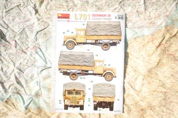 MiniArt 35450 L701 German 3t Cargo Truck