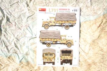 MiniArt 35450 L701 German 3t Cargo Truck