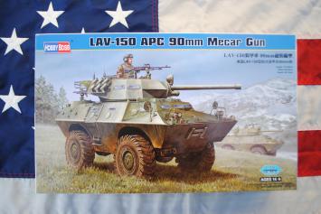 HobbyBoss 82421 LAV-150 APC 90mm Mecar Gun