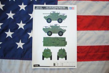 HobbyBoss 82421 LAV-150 APC 90mm Mecar Gun