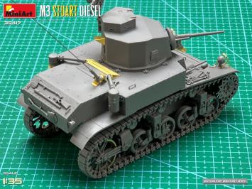 MiniArt 35417 M3 Stuart Diesel Early Production