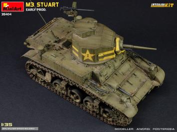 MiniArt 35404 M3 Stuart Early Prod. Interior kit