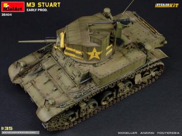 MiniArt 35404 M3 Stuart Early Prod. Interior kit