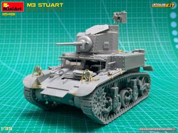 MiniArt 35401 M3 Stuart Initial Production Interior Kit