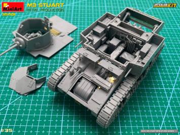 MiniArt 35401 M3 Stuart Initial Production Interior Kit