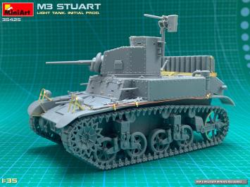 MiniArt 35425 M3 Stuart Light Tank. Initial Prod.