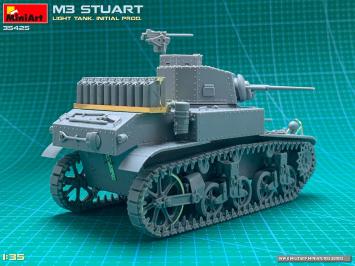 MiniArt 35425 M3 Stuart Light Tank. Initial Prod.