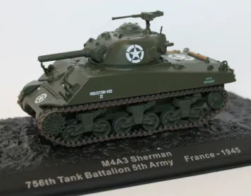 ATLAS BN27 M4A3 Sherman '756th Tank Battalion 5th Army'