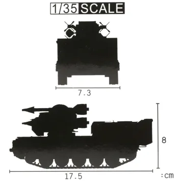 AFV Club AF3502 M730A1 Chaparral Air Defense Missle System