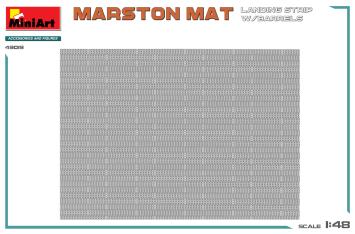 MiniArt 49019 Marston Mat Landing Strip with Barrels