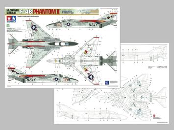 Tamiya 61121 McDonnell Douglas F-4B Phantom II