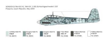 Italeri 074 Messerschmitt Me 410A-1 Hornisse