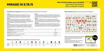 Heller 56323 Mirage III E/R/5 Starter Kit
