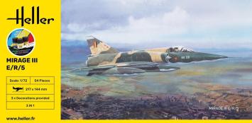 Heller 56323 Mirage III E/R/5 Starter Kit