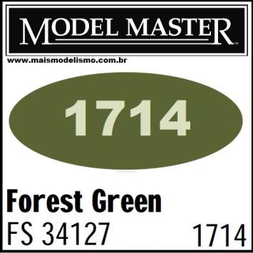 Model Master 1714 Forest Green FS34127 (Flat)