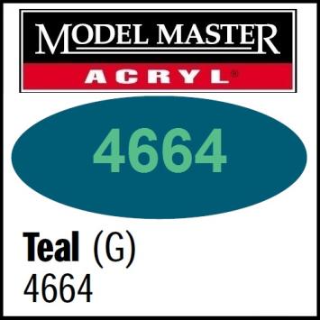 Model Master 4664 Teal - Gloss