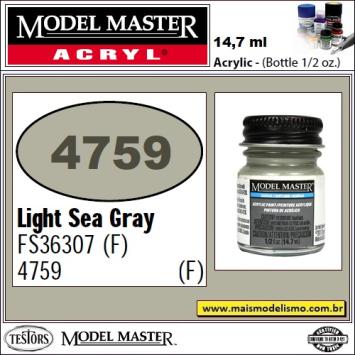 Model Master 4759 Light Sea Gray FS36307 - Flat