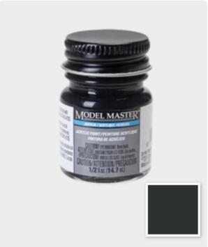 Model Master 4888 Engine Black - Flat