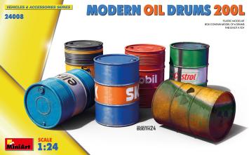 MiniArt 24008 Modern Oil Drums 200L