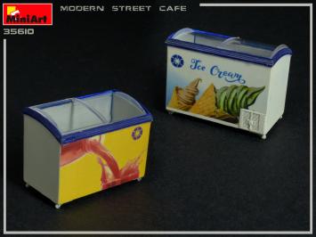 MiniArt 35610 Modern Street Cafe Building & Accessories Series