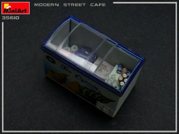 MiniArt 35610 Modern Street Cafe Building & Accessories Series