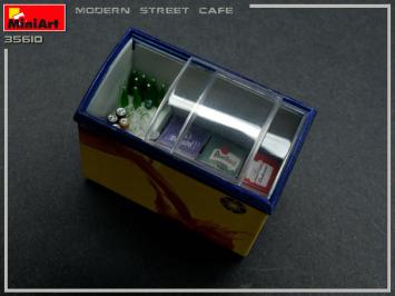 MiniArt 35610 Modern Street Cafe Building & Accessories Series