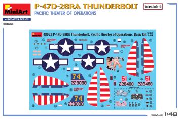 MiniArt 48022 P-47D-28RA Thunderbolt Pacific Theaters of Operations