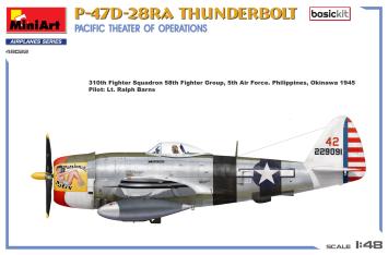 MiniArt 48022 P-47D-28RA Thunderbolt Pacific Theaters of Operations