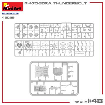 MiniArt 48029 P-47D-30RA Thunderbolt Advanced Kit