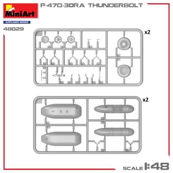 MiniArt 48029 P-47D-30RA Thunderbolt Advanced Kit