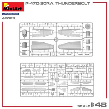 MiniArt 48029 P-47D-30RA Thunderbolt Advanced Kit