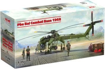 ICM 53056 Phu Bai Combat Base 1968 with Sikorsky CH-54A