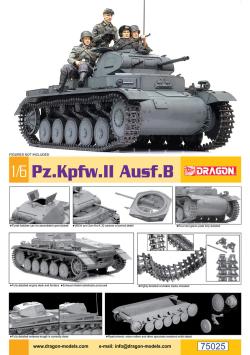 Dragon 75025 Pz.Kpfw.II Ausf.B