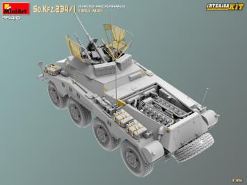 MiniArt 35410 Sd.Kfz.234/1 Schwerer Panzerspähwagen Early Model