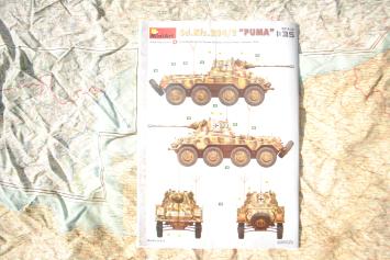 MiniArt 35414 Sd.Kfz.234/2 Puma Interior Kit